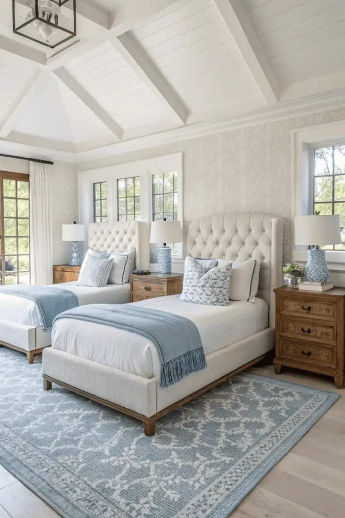 tiwn bed guestroom ideas