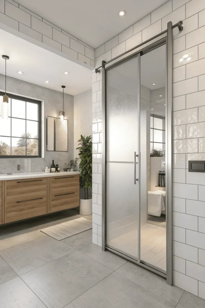 washroom door design