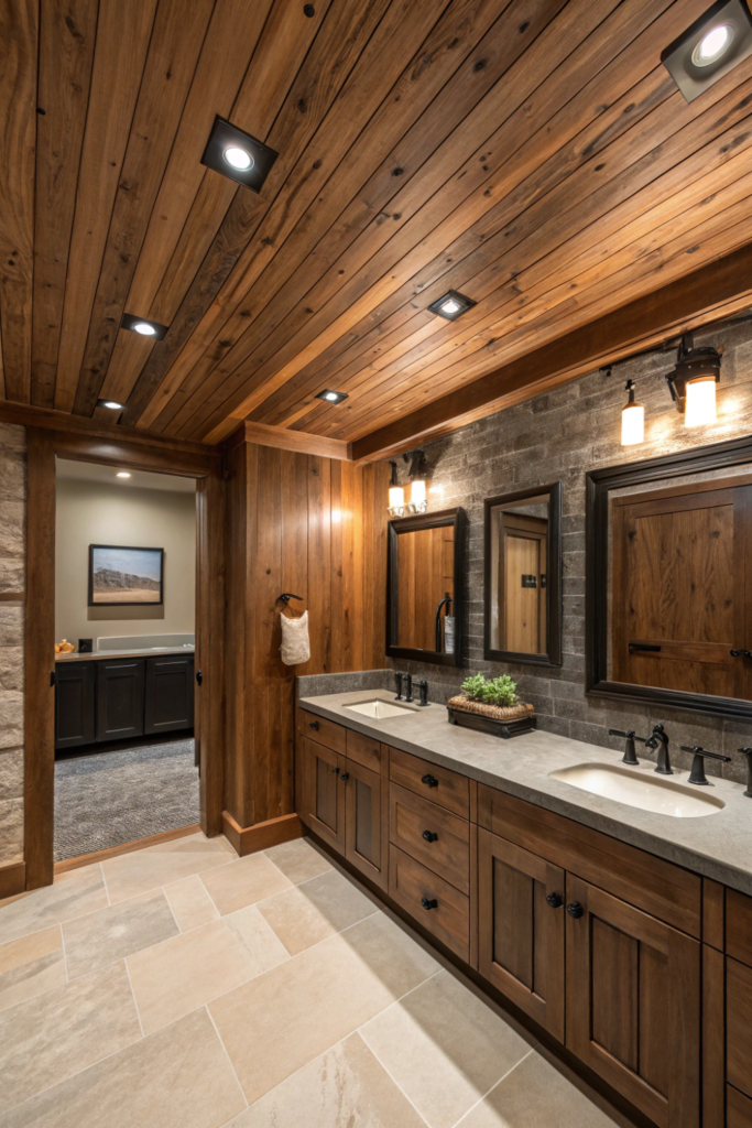 washroom ceiling designs